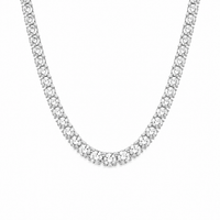 Signature Moissanite Tennis Necklace